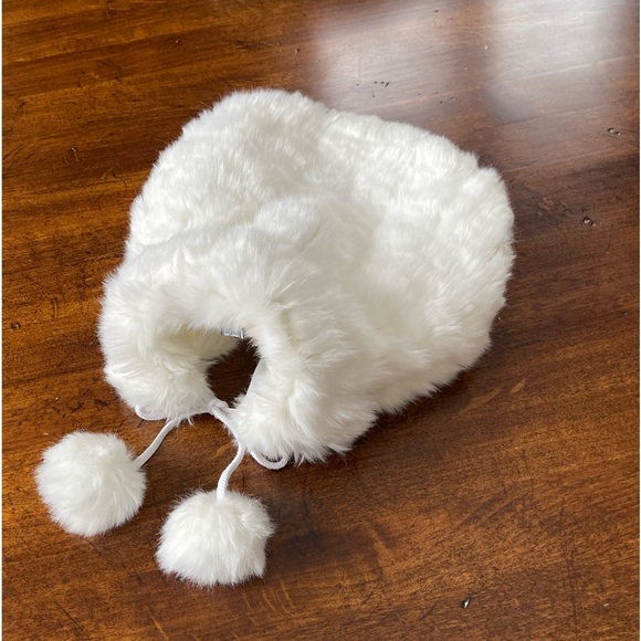 Beautiful Dogs Faux Fur Coat with Pom Pom - Picture 4 of 15
